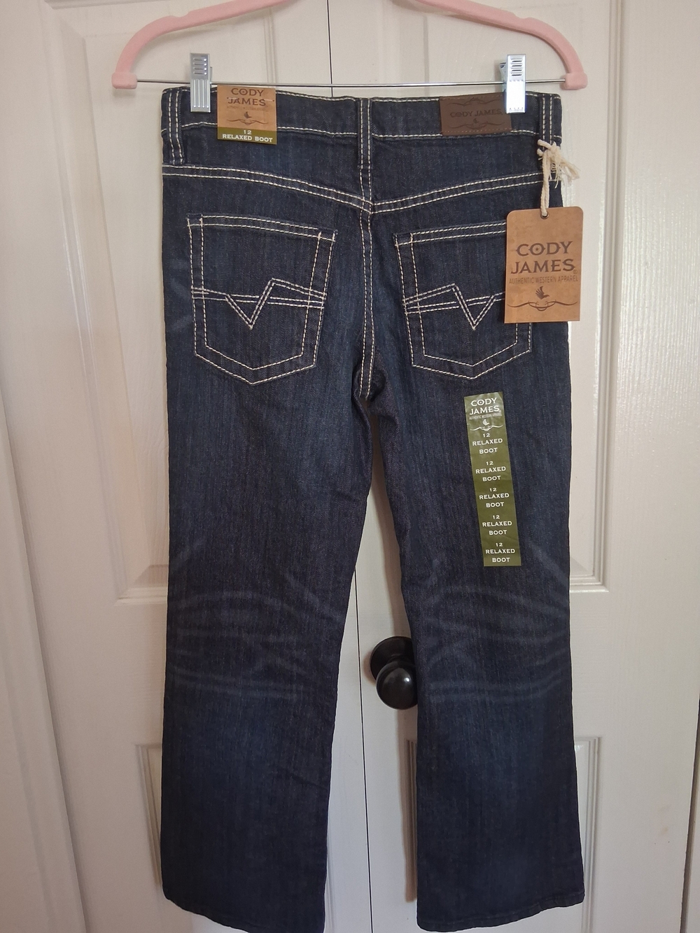 Cody James Kids' Dark Blue Relaxed Boot Jeans
